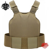 Big and Tall Tactical 2XL CREEPER Slick Plate Carrier by Sword and Shield Strategic - Sword and Shield Strategic