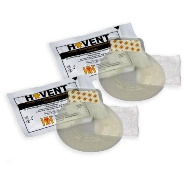 H Vent Vented Chest Seal 2 Pack