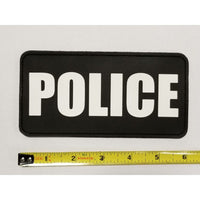 Velcro PVC Police Patch 6" x 3" Placard Identifier - Sword and Shield Strategic
