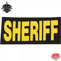 Law Enforcement Velcro Placard 2.5" x 8" - Sword and Shield Strategic