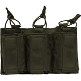 Triple AR/Pistol Mag Piggyback MOLLE Pouch by Sword and Shield Strategic - Sword and Shield Strategic