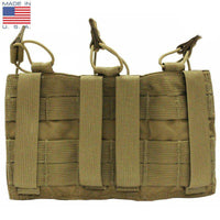 Triple AR/Pistol Mag Piggyback MOLLE Pouch by Sword and Shield Strategic - Sword and Shield Strategic